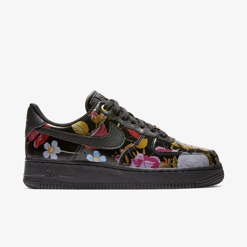 Nike air force 2024 1 black floral